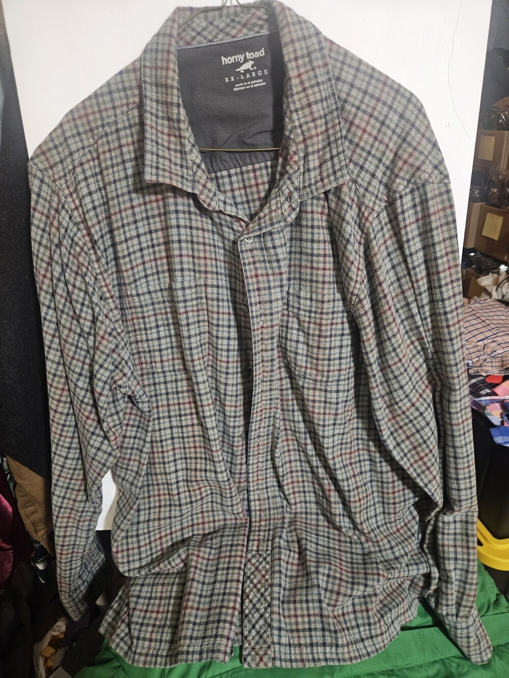 Vintage Horny Toad Flannel Shirt XXL